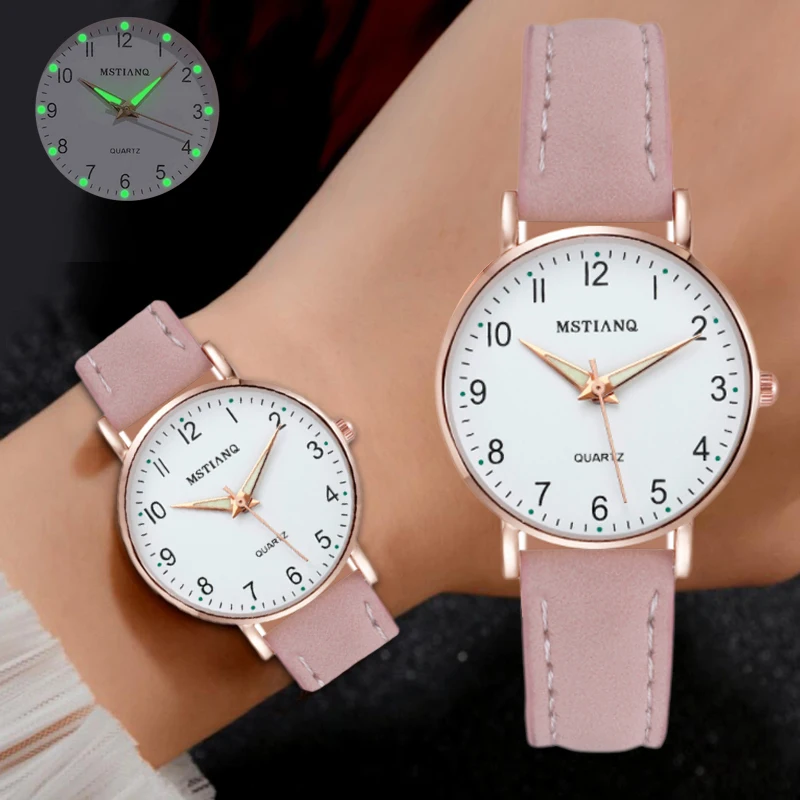 Top Trends: 2023 New Watch Women Fashion Casual Leather Belt Watches Simple Ladies' Small Dial Quartz Clock Dress Wristwatches Reloj Mujer Shoppable Styles