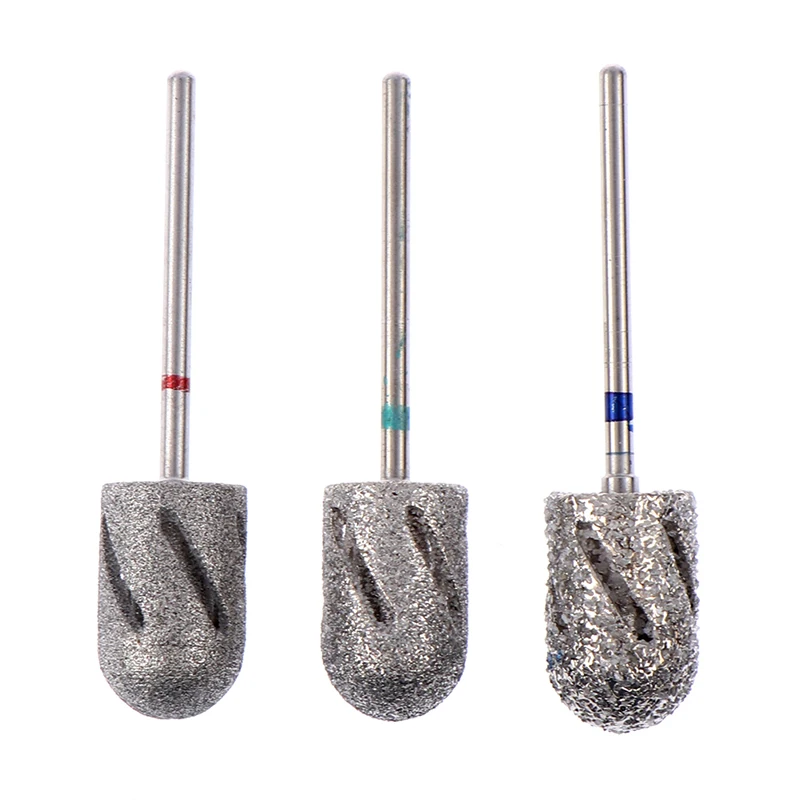 Top Trends: 3 Size Manicure And Pedicure Drill Lathe Nail Drills Bits For Foot Care Tool Callus Clean Cuticle Nail Accessories And Tools Shoppable Styles