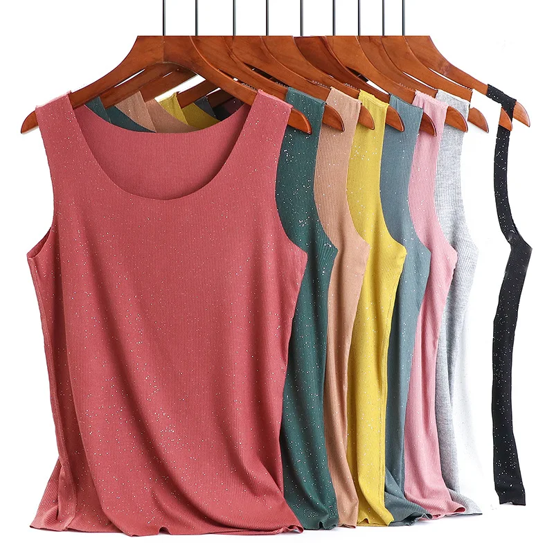 Top Trends: Women Summer T Shirt Underwear Tshirt Sexy Sleeveless Womens Tee Shirt T-Shirt Clothes 2021 Femme Shoppable Styles