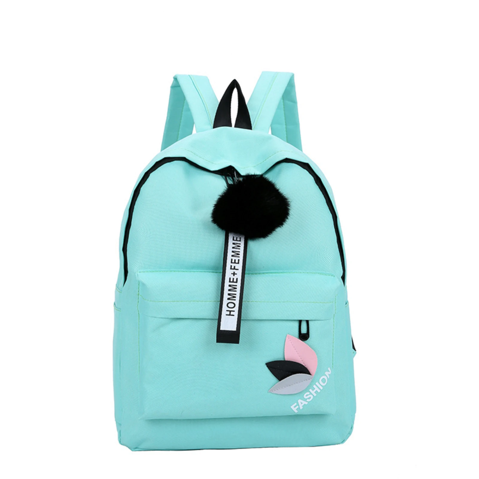 Top Trends: Women Casual Korean Style Canvas Backpack Travel Outing School Bag Storage All-match Harajuku School Pouch Shoulder Bag Shoppable Styles - Image 5