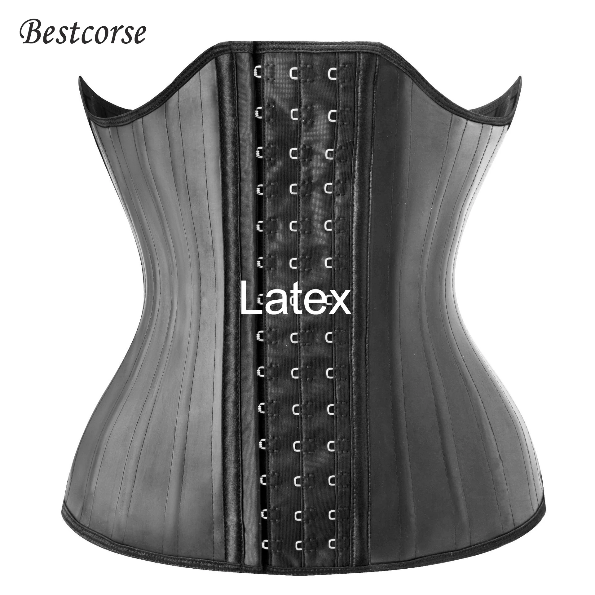 Top Trends: XXS XS 25 Steel Bone Latex Waist Trainer Body Shaper Tummy Slimmer Stomach Belt Belly Hourglass Girdle Corset Women Plus Size Shoppable Styles