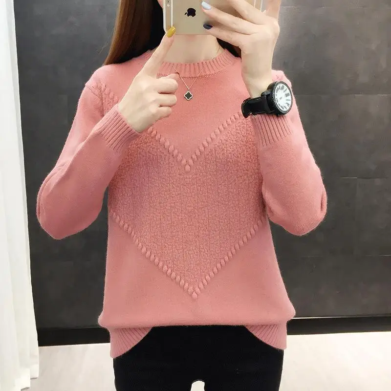 Top Trends: Fdfklak S-3XL Autumn Winter Sweater Women Elegant Ladie's Bottoming Tops Loose Knit Woolen Sweaters Pull Femme 2022 Spring Wear Shoppable Styles