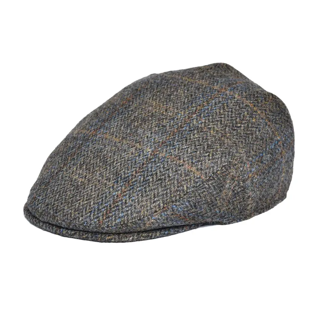 Top Trends: Botvela 100% Wool Ivy Cap Herringbone Flat Caps Tweed Scally Hat Bunnet Paddy Dai Cheese-cutter Newsboy Cap Driving Hats Shoppable Styles