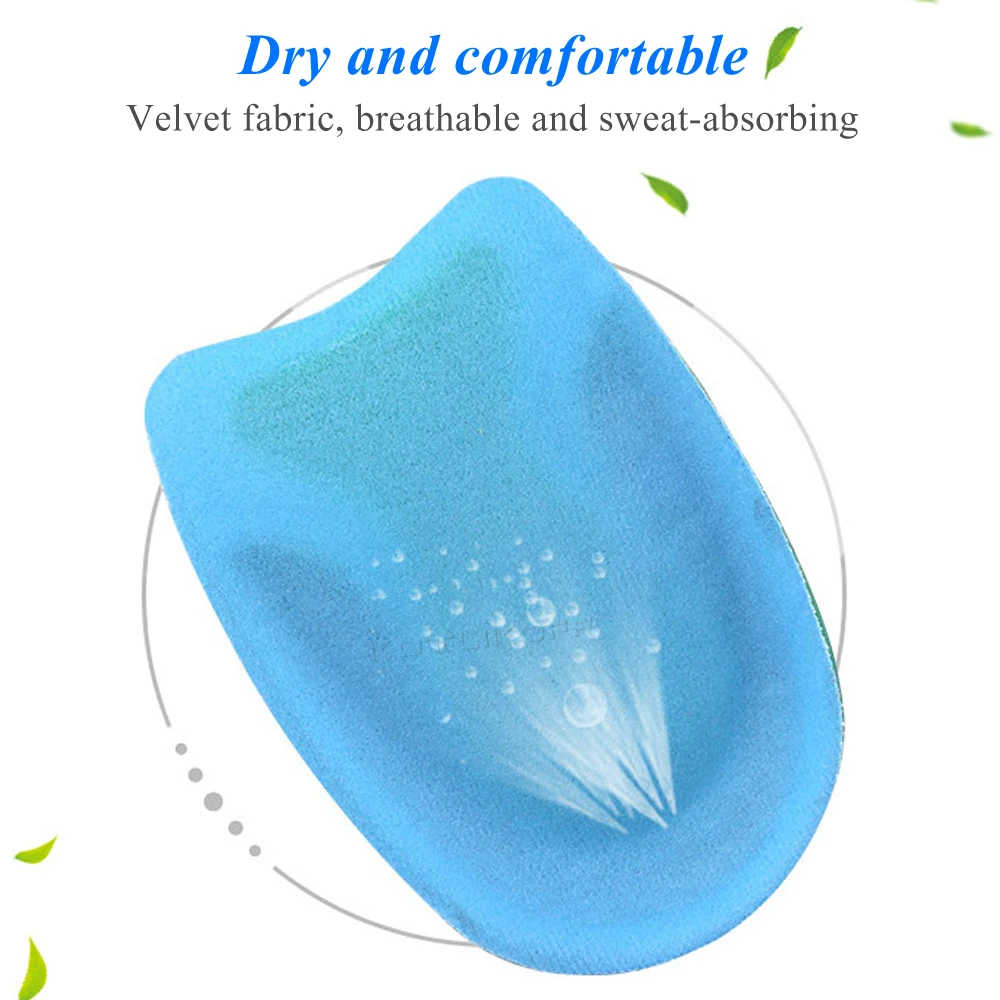 Top Trends: Silicone Gel Insoles For Heel Spur Plantar Fasciitis Insoles Shock Absorption Comfortable Shoe Insoles Gel Soft Heel Cup Insert Shoppable Styles - Image 3