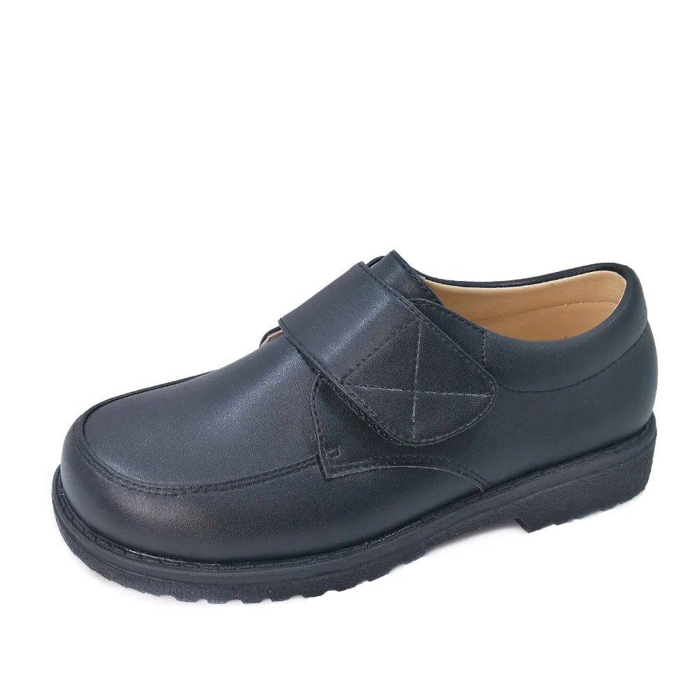 Top Trends: Children&#039;s Casual Shoes Kids Leather Orthopedic Footwear British Boys Students Black School Uniform Flats Sandals 8 Years Old Shoppable Styles