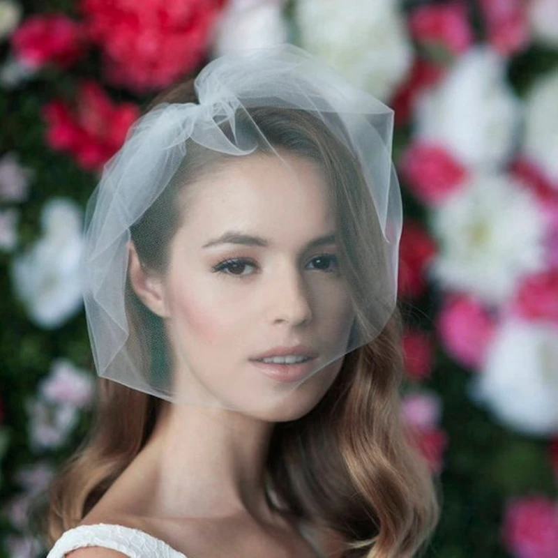 Top Trends: Bridal Birdcage Veil Birdcage Blusher Tulle Bridal Birdcage Veil Tulle Veil Wedding Accessories Shoppable Styles