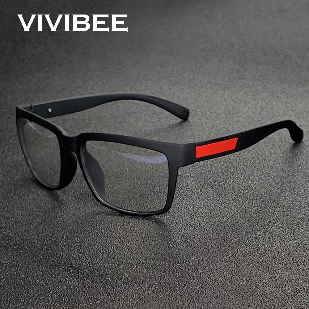 Top Trends: Retro Matte TR90 Anti Blue Light Glasses UV400 Men Office Computer Blocking Women Square Optical Eyeglasses Frame Shoppable Styles