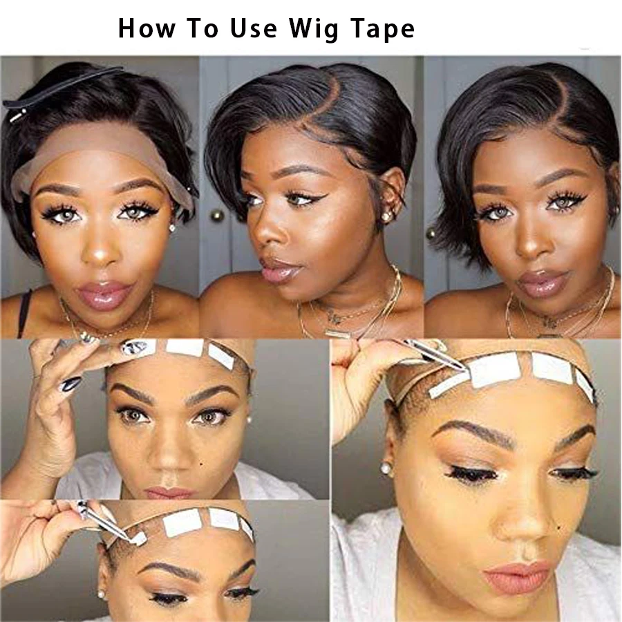 Top Trends: Waterproof Adhesive Tape For Hold Lace Wig Transparent And Invisible Lace Front Tape 3YD / pcs Wig & Hairpiece Adhesives Glue Tape Shoppable Styles - Image 6