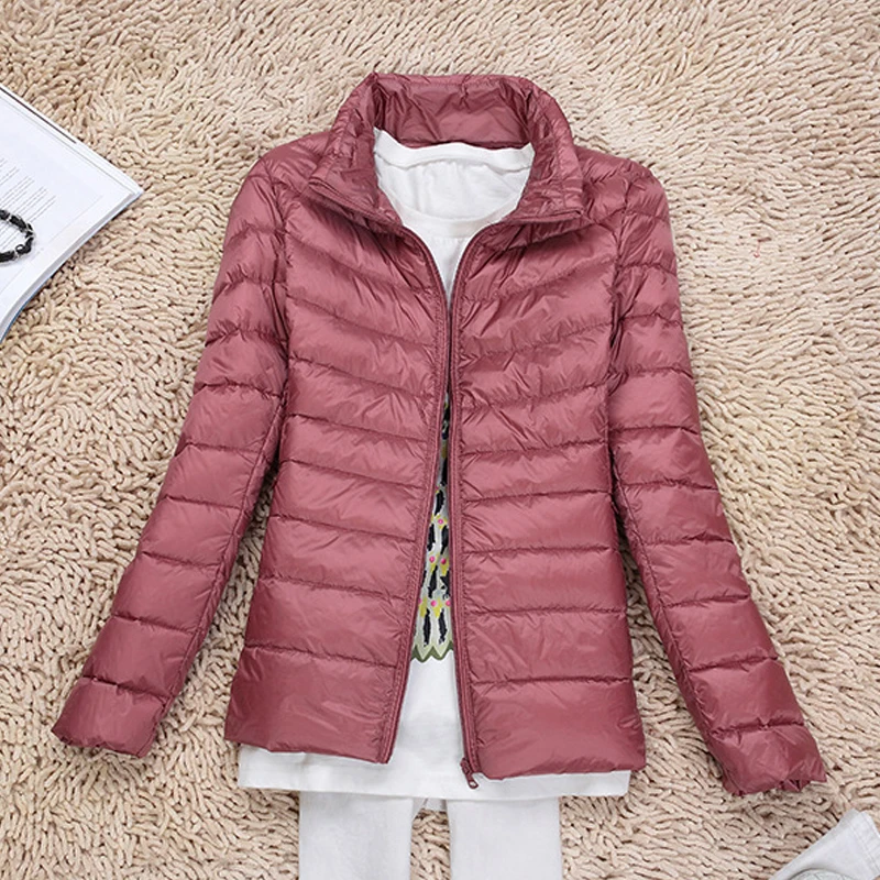 Top Trends: Women Winter Coat Autumn Ultralight Duck Down Jacket For Women Slim Puffer Jacket Portable Outerwear Windproof Down Coat Shoppable Styles