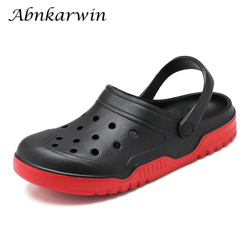 Top Trends: Very Wide Summer Mens Clogs Rubber Beach Sandals Zuecos Hombre Sandalias Playa Garden Shoes Cholas Plus Big Size 51 52 53 54 Shoppable Styles