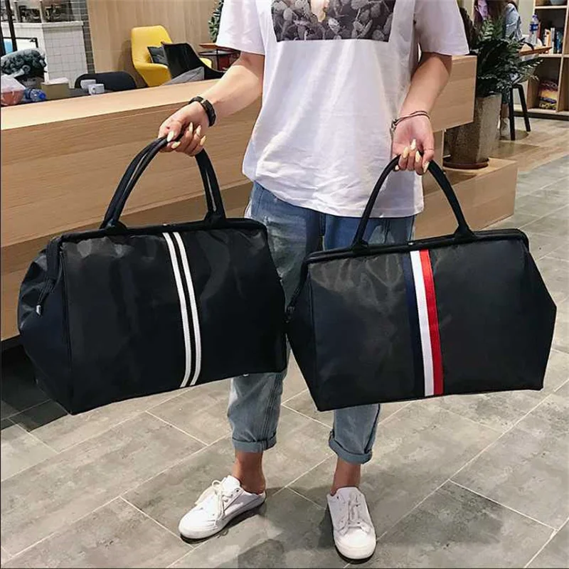 Top Trends: Large-capacity Portable Travel Bag Female Duffel Bag Short-distance Travel Travel Bag Light Travel Bag Male Fitness Bag Shoppable Styles