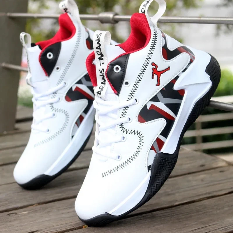 Top Trends: 2022 Basketball Shoes For Men Cushioning Basketball Sneakers Men&#039;s High-top Outdoor Sport Sneakers Breathable Athletic Shoes Shoppable Styles