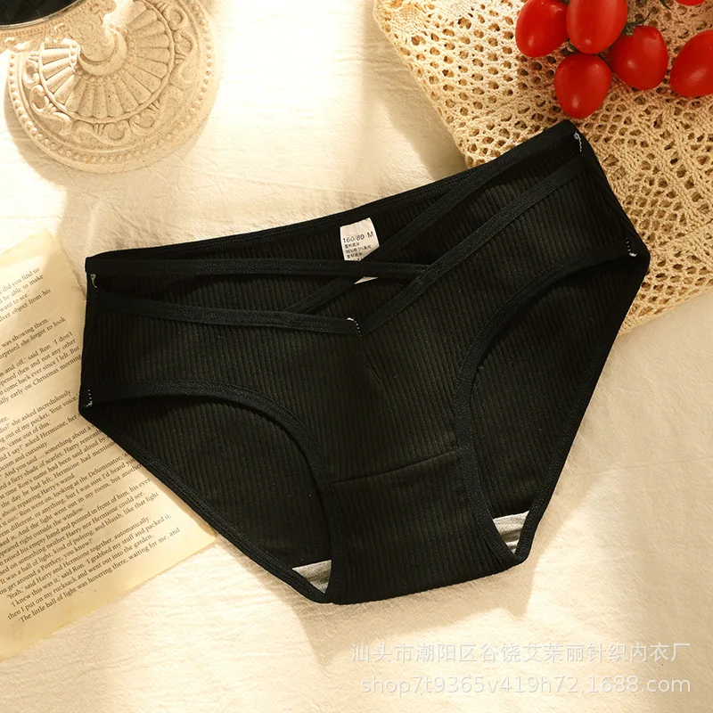 Top Trends: New Women's Underwear Sexy Solid Color Panties Fashion Girl Comfort Briefs Low Waist Seamless Underpants Female Lingerie Shoppable Styles - Image 6