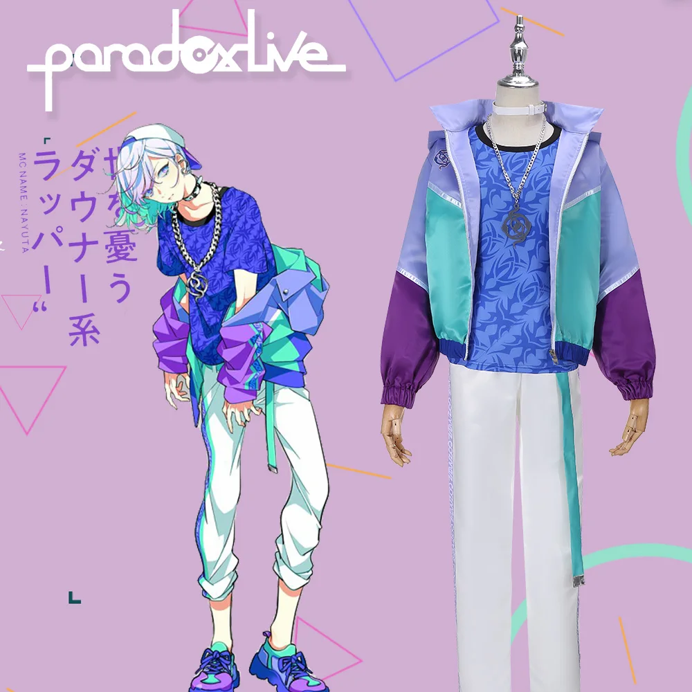 Top Trends: Paradox Live Cosplay Costume Halloween Carnival Adult Men Jacket Pants T-shirt Sports Suit Kanata Yatonokami Cozmez With Hat Shoppable Styles