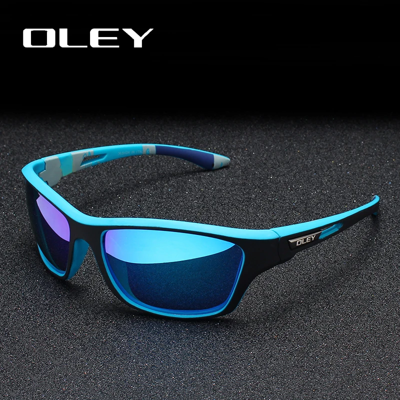 Top Trends: OLEY Polarized Sunglasses Men's Driving Shades Outdoor Sports For Men Luxury Brand Designer Oculos Customizable Logo YG202 Shoppable Styles