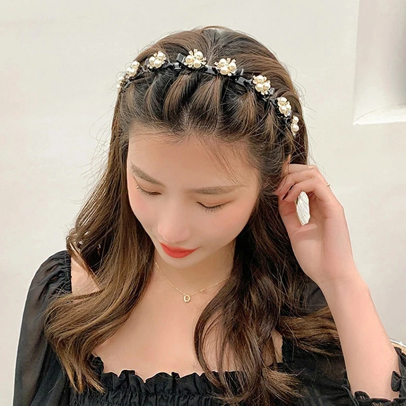 Top Trends: Unisex Alice Hairband Headband Men Women Sports Hair Band Hoop Metal Hoop Double Bangs Hairstyle Hairpin Hair Accessories Shoppable Styles