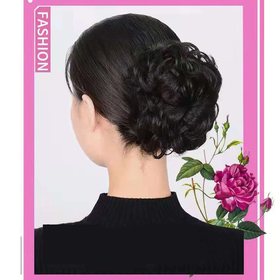 Top Trends: Beiyufei Hair Buns Synthetic Curly Chignon Ombre Claw Hair Messy Buns Updo Claw Clip In Hairpiece For Women Hairpiece Extension Shoppable Styles - Image 3