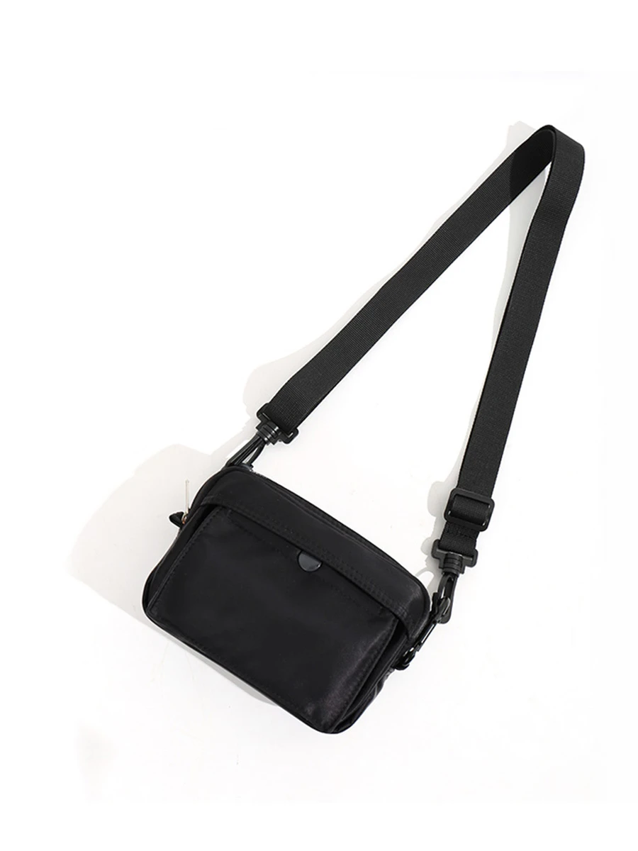 Top Trends: Japanese Style Fashion Crossbody Bag Casual Nylon Cloth Shoulder Bag Waterproof Men Tanker Pouch Men Handbag Bag Phone Pouch Shoppable Styles