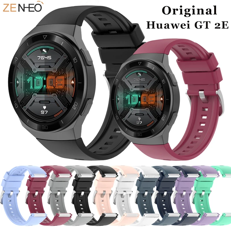 Top Trends: ZENHEO Silicone Sport Watch Strap For Huawei Watch GT 2e Original SmartWatch Band Replacement GT2e WristBand 22mm Bracelet Belt Shoppable Styles