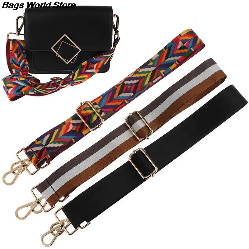 Top Trends: Belt Shoulder Bag Strap For Crossbody Women Wide Straps For Bags Striped Handles Adjustable Strap Bag Accessories Shoppable Styles