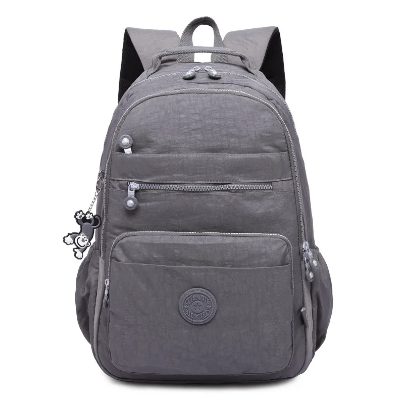 Top Trends: 2022 Women Backpack For Teenage Girls Brand Nylon Backpacks Mochila Feminina Female Travel Bagpack Schoolbag Women Bag Shoppable Styles