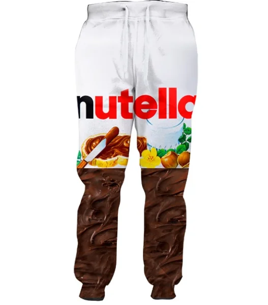 Top Trends: New 3D Printing Painted Nutella Food Fashion Men Women Tracksuits Crewneck Hip Hop Pants Plus Size S-7XL Streetwear Shoppable Styles