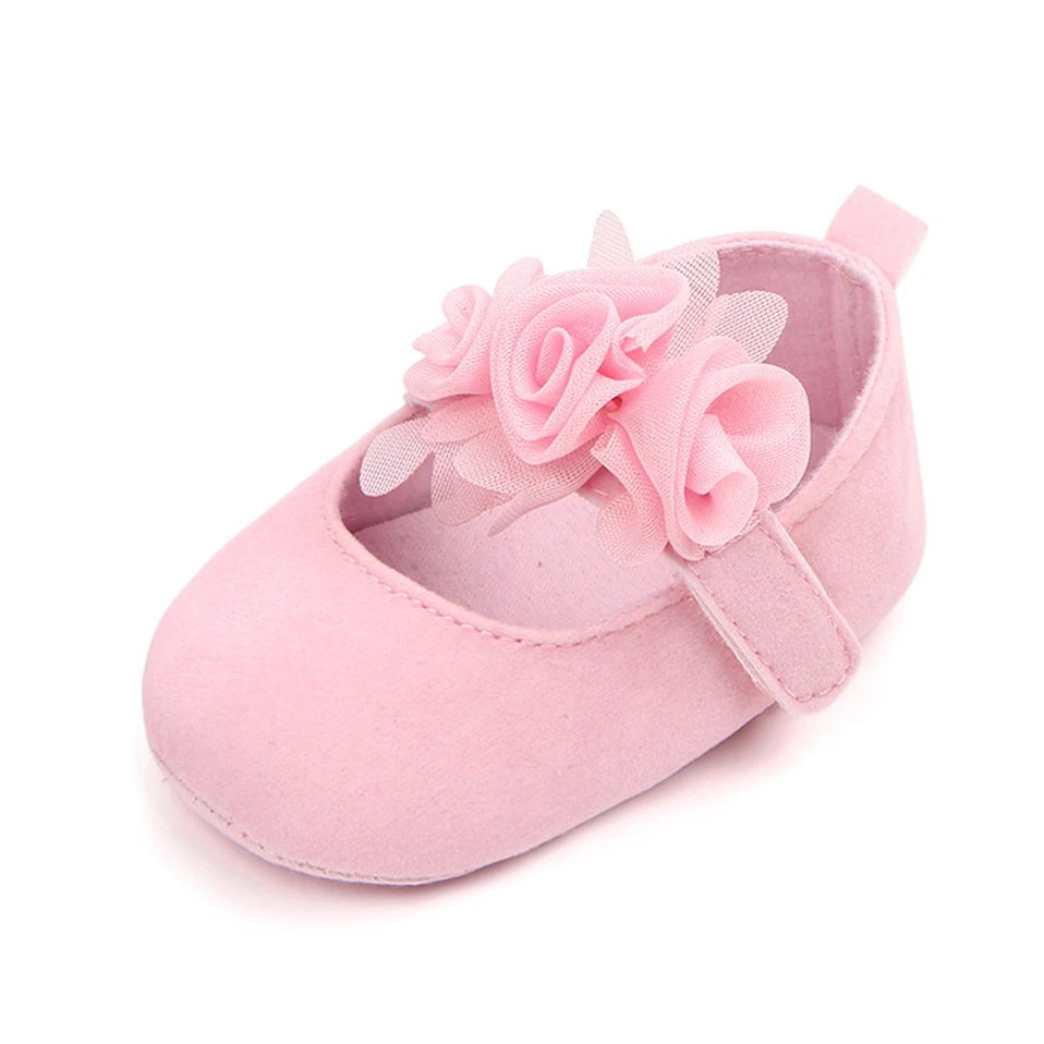 Top Trends: 2023 New Cute Floral Baby Shoes For Newborn Infant Toddler Girl Princess Shoes Soft Sole Prewalker Anti-slip Baby Shoes 0-18M Shoppable Styles - Image 6