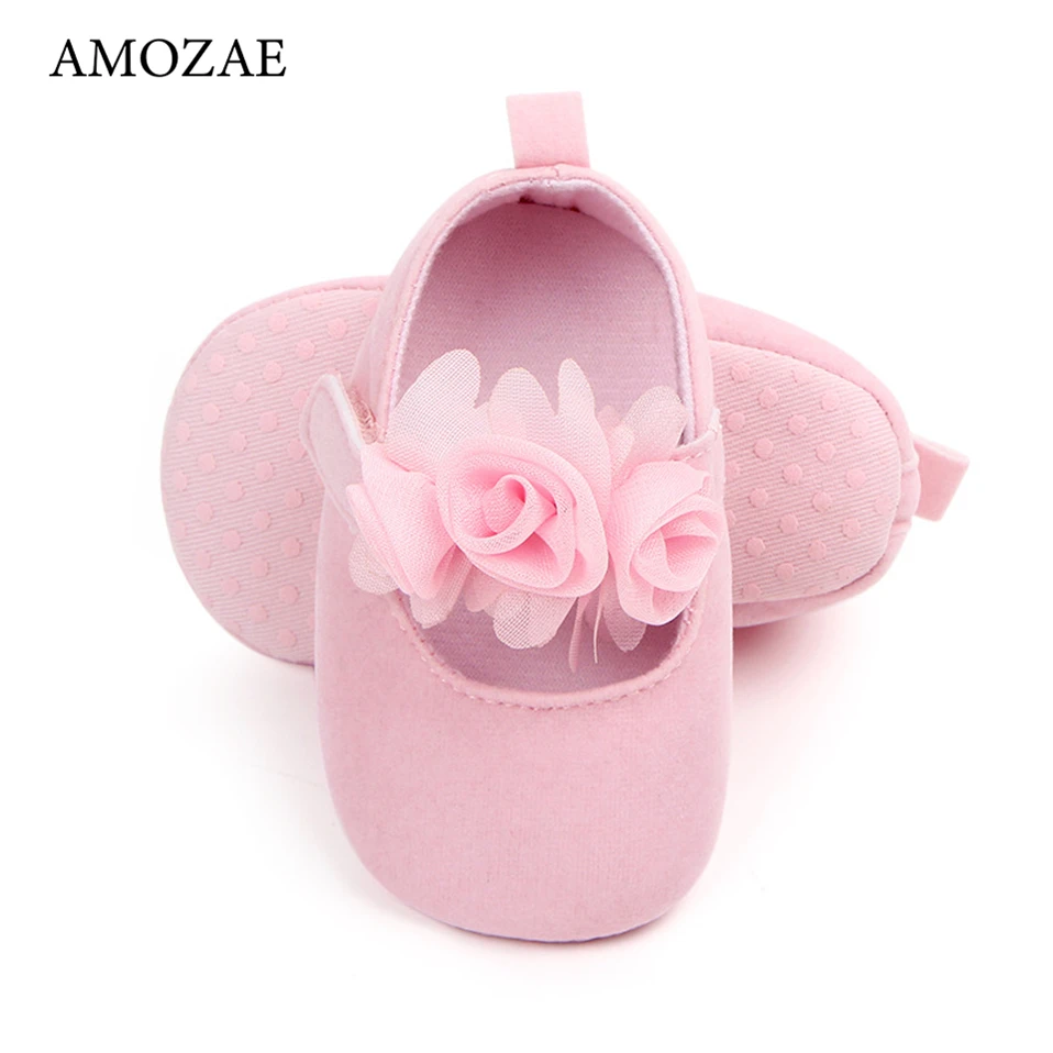 Top Trends: 2023 New Cute Floral Baby Shoes For Newborn Infant Toddler Girl Princess Shoes Soft Sole Prewalker Anti-slip Baby Shoes 0-18M Shoppable Styles