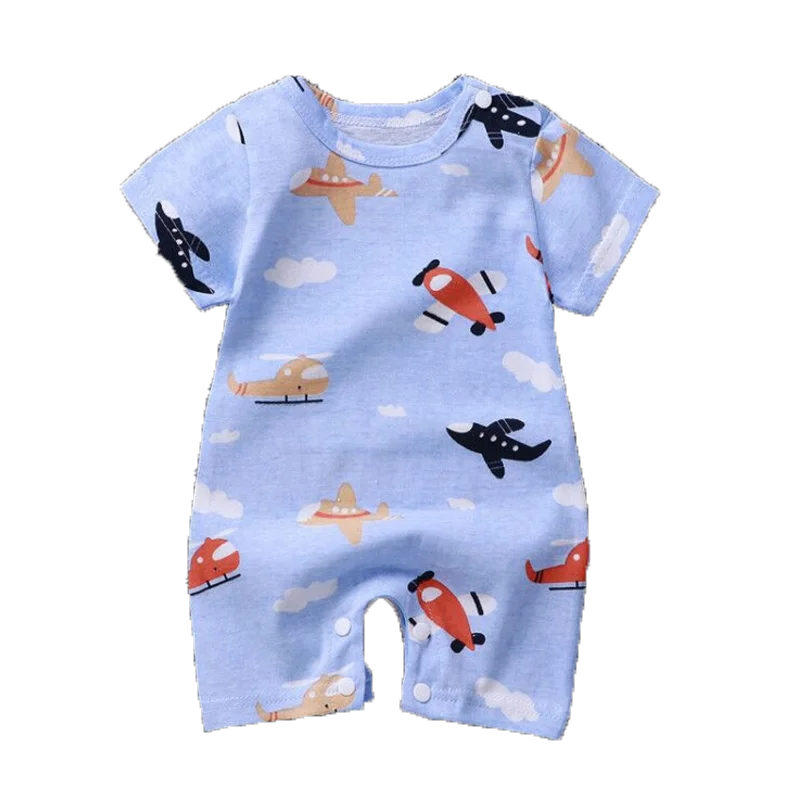 Top Trends: 2023 Baby Boy Girl Onesies Summer New Born Clothes Baby Boy Clothes Cartoon Girl Short-Sleeved Clothes 0-24 Months Cute Clothes Shoppable Styles - Image 3