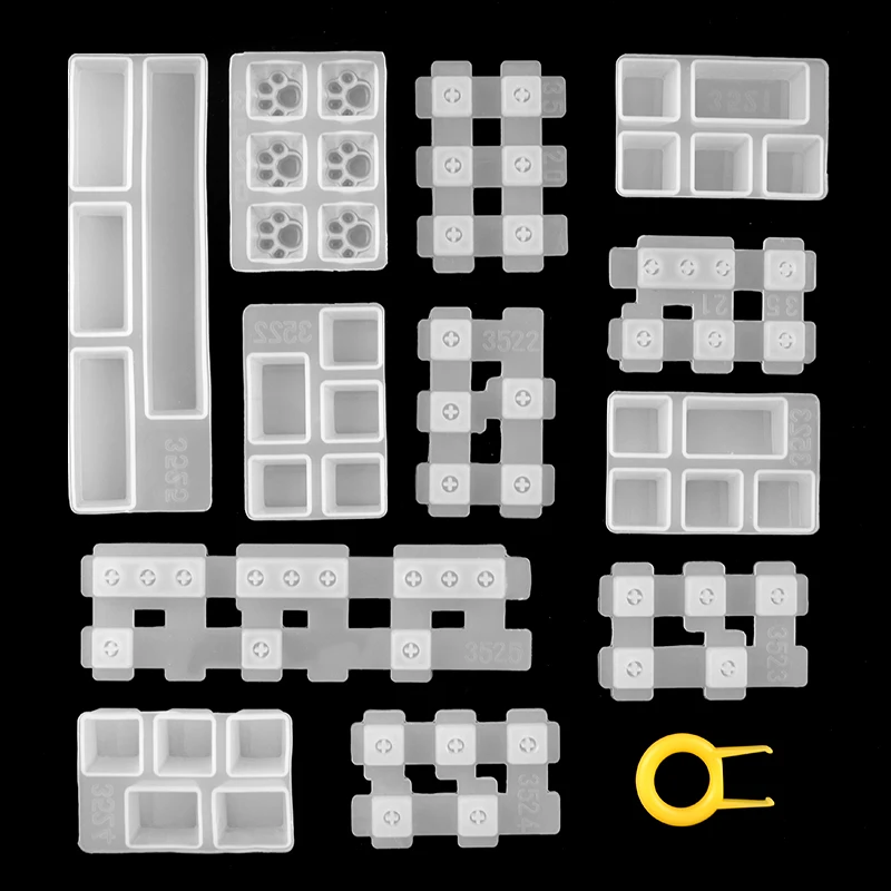 Top Trends: TC156 DIY Set Manual Mechanical Gaming Keyboard Key Caps Resin Clavier Silicon Molds Keycap Mold For Art Epoxy Handmade Crafts Shoppable Styles - Image 6