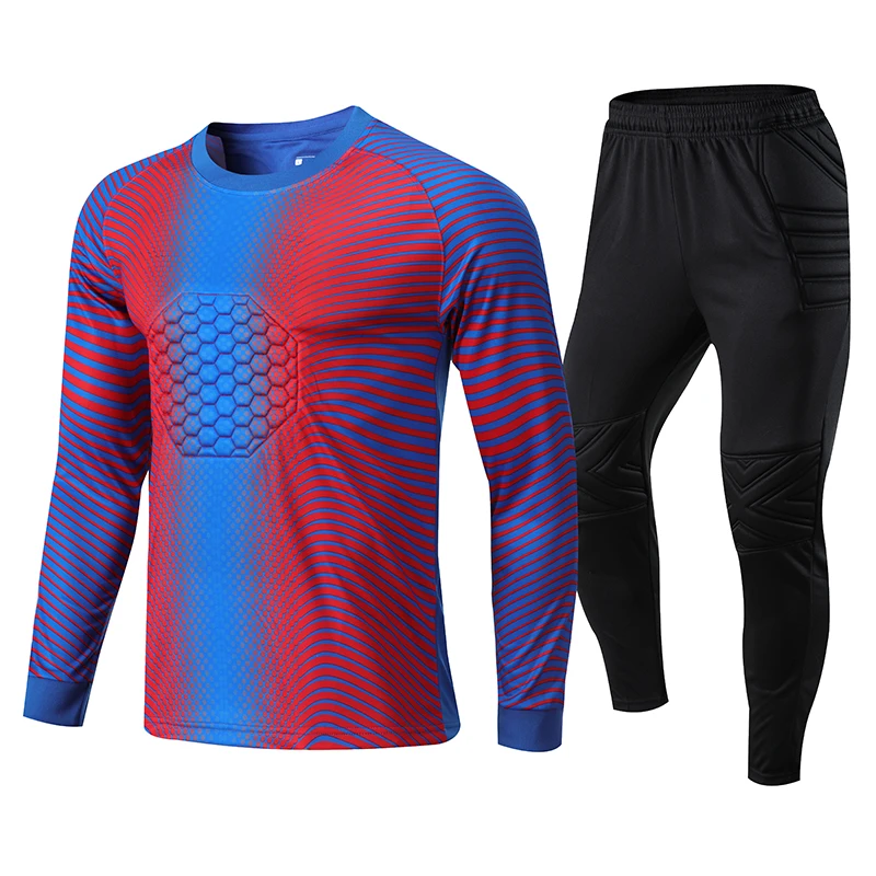 Top Trends: Men&#039;s Soccer Goalkeeper Uniform Kids Training Football Jersey Uniform Clothing Polyester Soccer Uniforms Sets Shoppable Styles