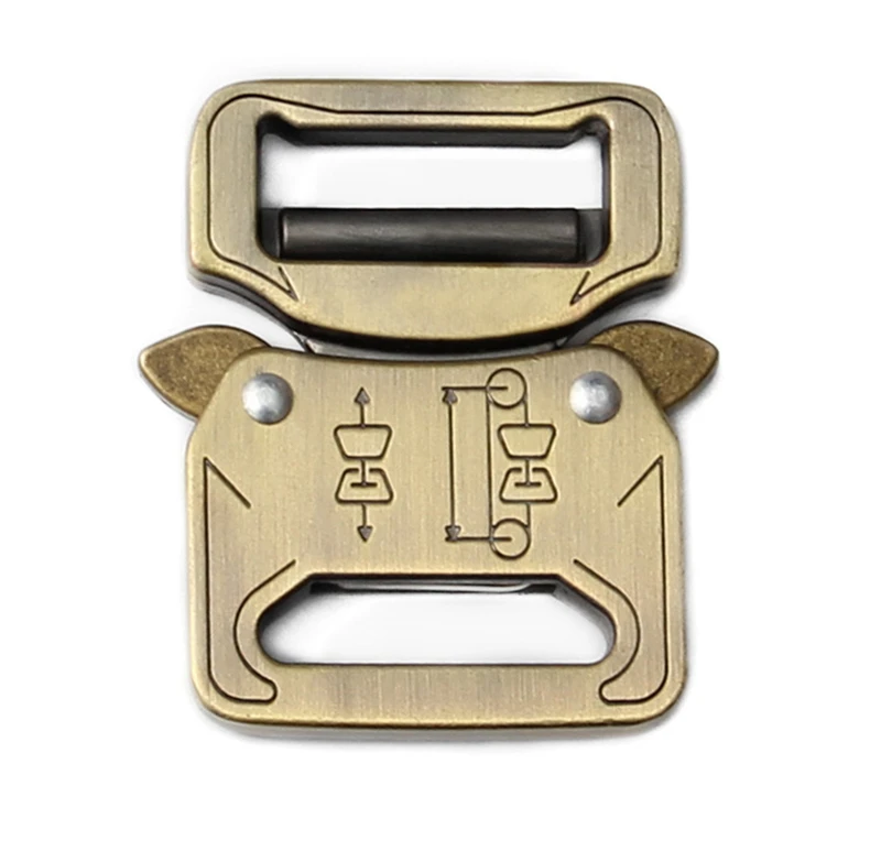 Top Trends: 27mm Metal Quick Side Release Buckles For Webbing Tactical Belt Buckle Safety Strong Hooks Clips DIY Outdoor Luggage Accessories Shoppable Styles - Image 5