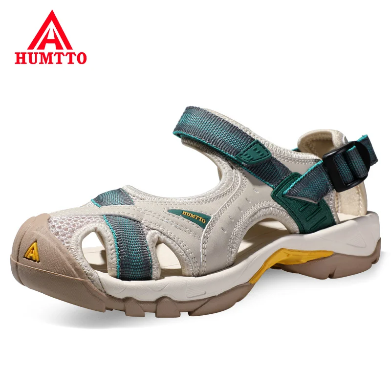 Top Trends: HUMTTO Brand Sandals For Women 2021 Outdoor Beach Slippers Women's Summer Quick Dry Aqua Flats Sport Designer Female Water Shoes Shoppable Styles