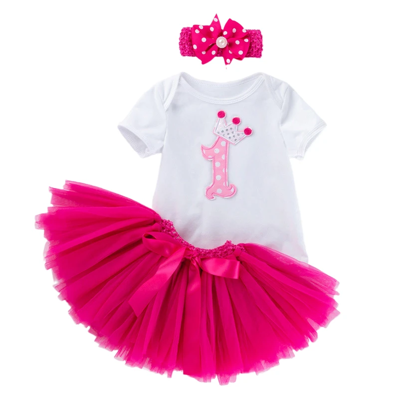 Top Trends: 1 Year Birthday Dress Toddler Girl 1st Birthday Party Christening Dress Princess Baby Girl Dress Girls Clothing Shoppable Styles