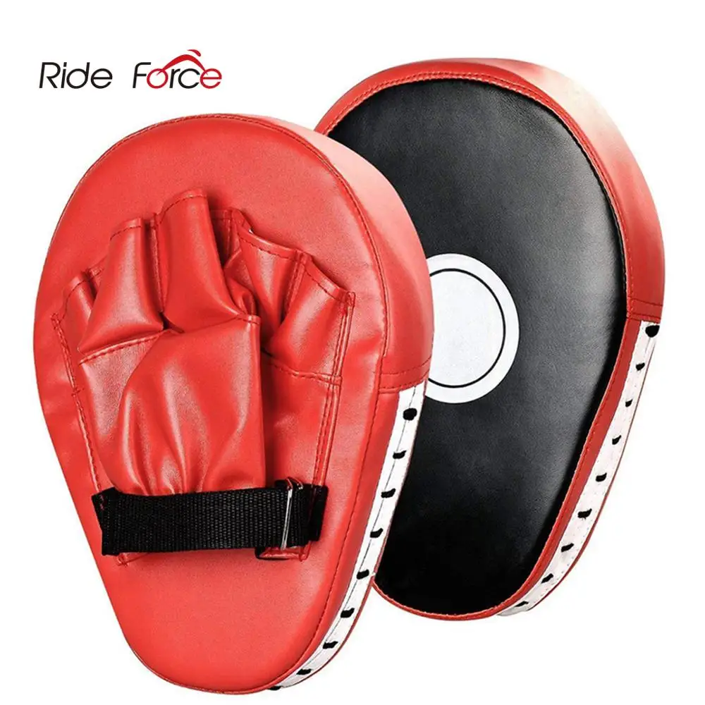 Top Trends: 2 PCS Kick Boxing Gloves Pad Punch Target Bag Men MMA PU Karate Muay Thai Free Fight Sanda Training Adults Kids Equipment Shoppable Styles