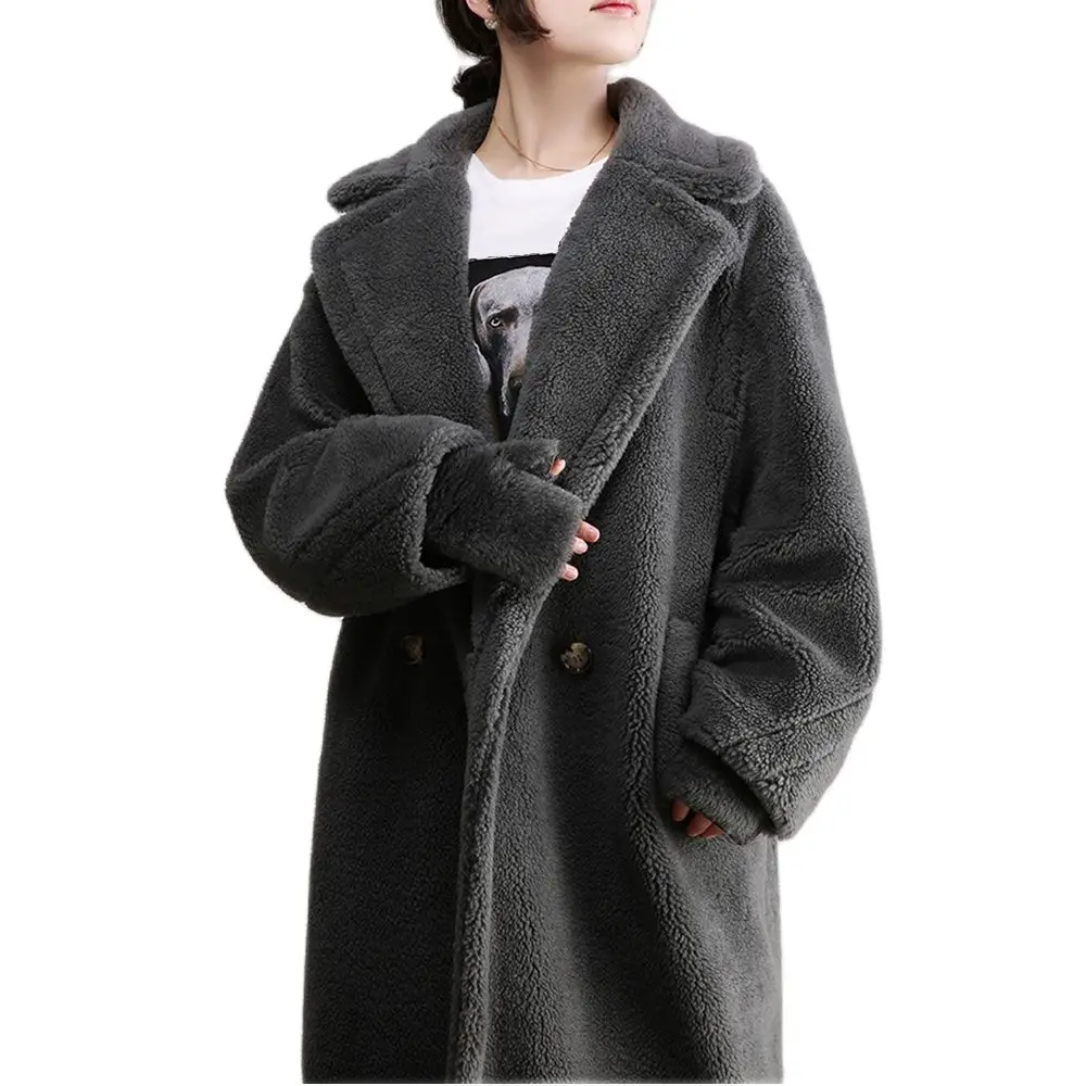 Top Trends: Women&#039;s Coat Teddy Bear Fur Coat Women Alpaca Coat Women Wool Coat Loose Coats Winter Warm Thicken Coat Women Classic Red Coat Shoppable Styles