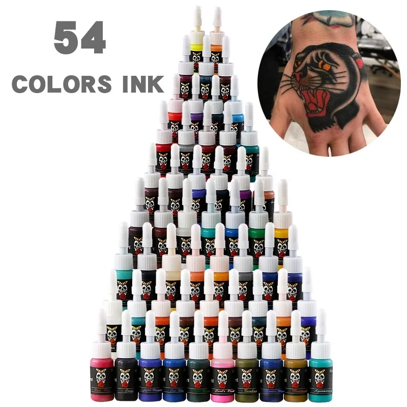 Top Trends: New 5ml Color Mixing Tattoo Ink Semi Permanent Natural Plant Pigment Makeup Professional Tattoos Ink Pigment For Body Art Paint Shoppable Styles