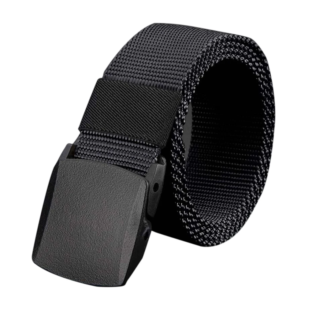 Top Trends: Military Men Belt Army Belts Adjustable Belt Men Outdoor Travel Tactical Waist Belt With Plastic Buckle For Pants 130CM / 140CM Shoppable Styles