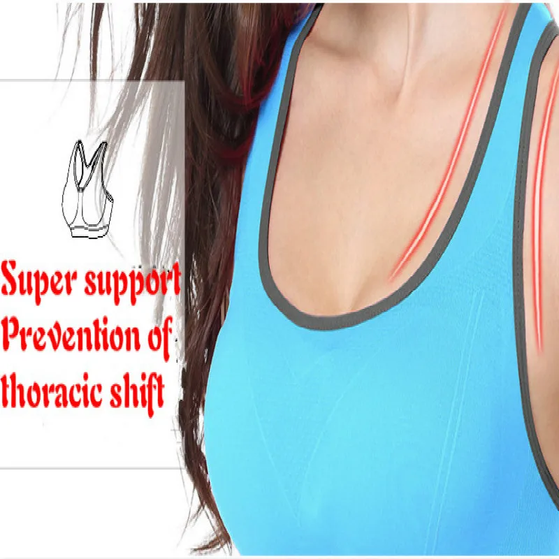 Top Trends: Women Sport Bras Sexy Seamless Yoga Shirts Sport Bra Top Comfortable Bra Push Up For Sports Sleep Fitness Clothing 5 Color Shoppable Styles - Image 4