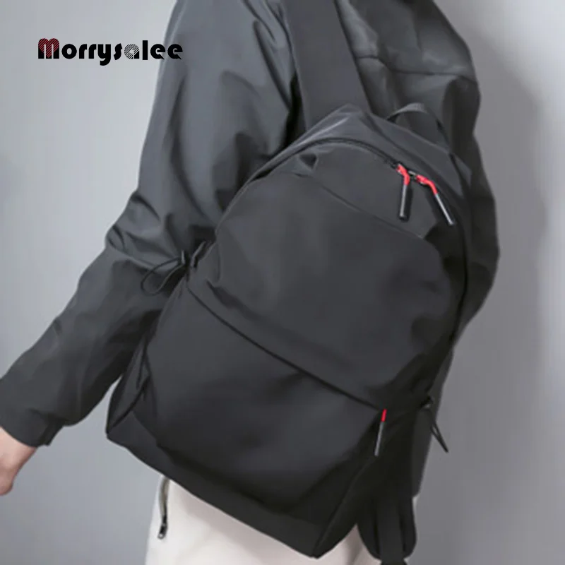 Top Trends: New Men Backpack For 15.0 Inches Laptop 2023 Back Pack Large Capacity Students Backpack Pleated Casual Style Bag Water Repellent Shoppable Styles