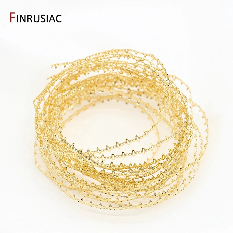 Top Trends: DIY Jewellery Making Accessories 14K Gold Plated Korean Gemstone / Pearl Wire Handmade Jewelry Material Wire Shoppable Styles