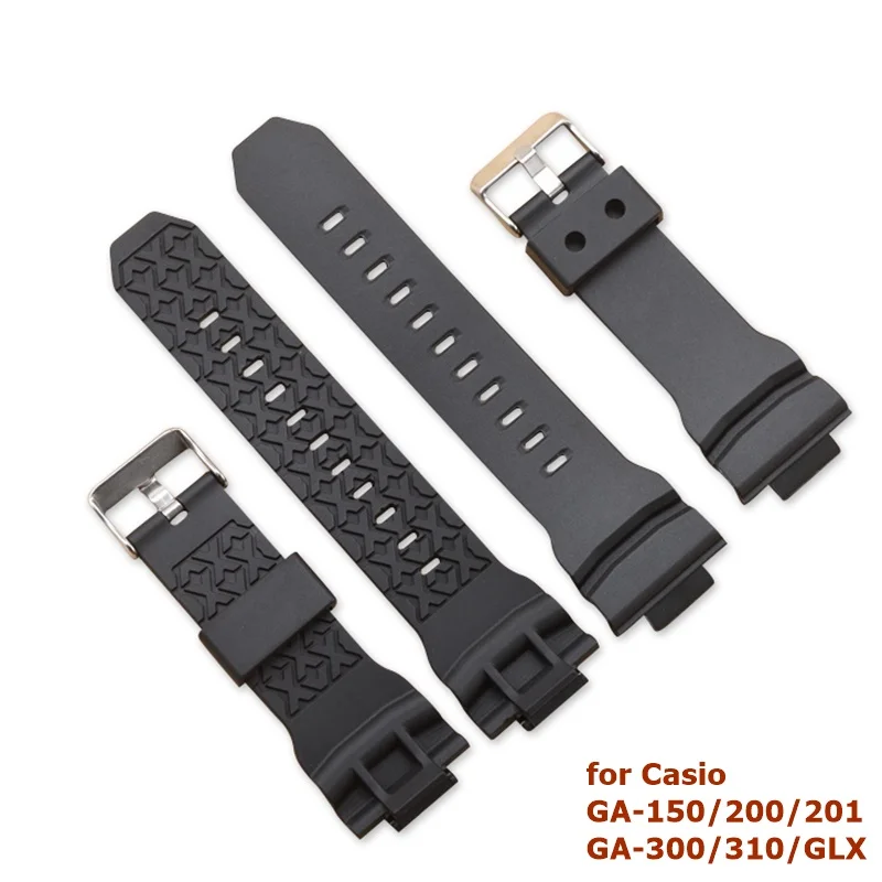 Top Trends: Silicone Watch Strap For Casio G-Shock GA-150 GA-200 / 201 GA300 / 310 / GLX Diving Sport Watchband Bracelet Accessories For Men Women Shoppable Styles