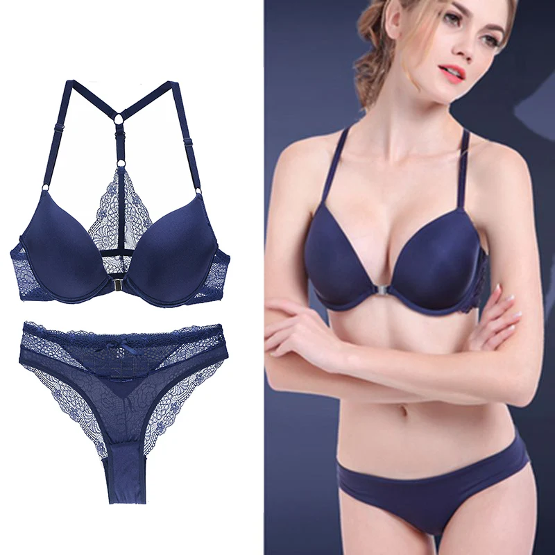 Top Trends: Nouvell Seamless Fashion Bras Spring And Summer Sexy Front Button Push Up Underwear Buckle Female Small Chest Lingerie Shoppable Styles