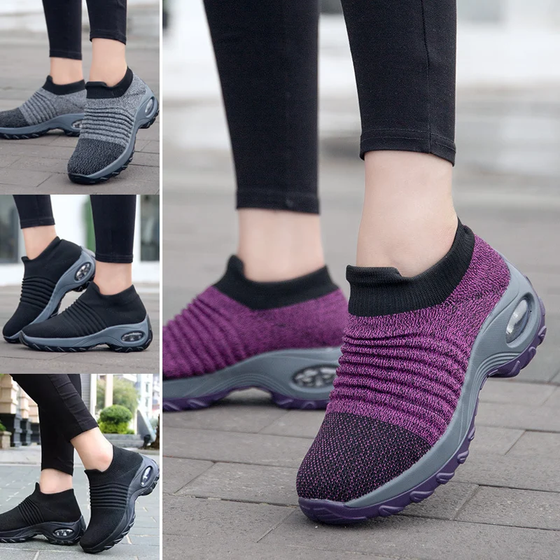 Top Trends: NEW Women Sneakers Walking Shoes Super Soft Height Increase Travel Outdoor Shoes Shoppable Styles - Image 5