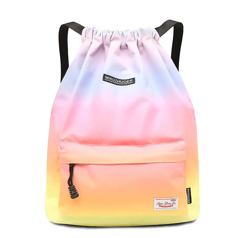 Top Trends: Bag Summer Waterproof Gym Bag Sports Bag Travel Drawstring Bag Outdoor Bag Backpack For Training Swimming Fitness Bags Softback Shoppable Styles