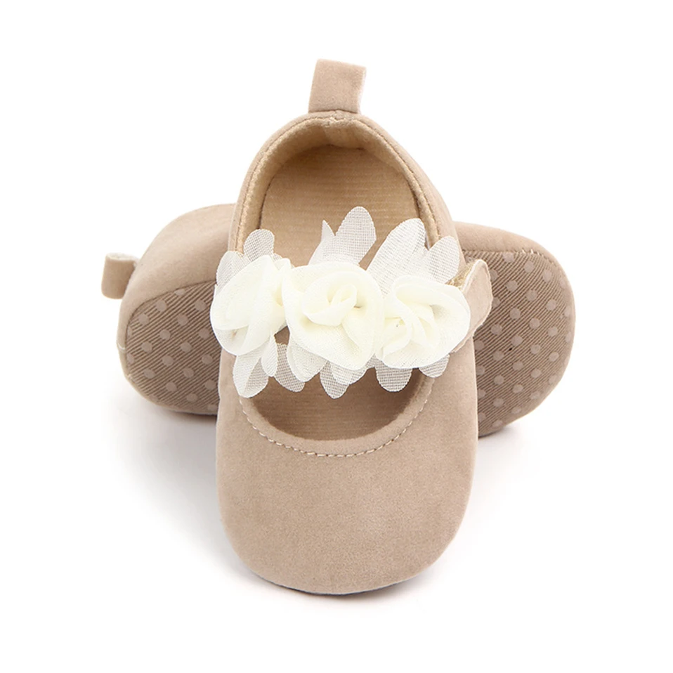 Top Trends: 2023 New Cute Floral Baby Shoes For Newborn Infant Toddler Girl Princess Shoes Soft Sole Prewalker Anti-slip Baby Shoes 0-18M Shoppable Styles - Image 2