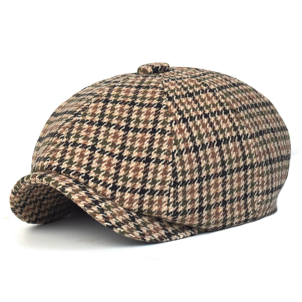 Top Trends: Autumn Winter Plaid Newsboy Ivy Caps Casual Beret Hats England Gatsby Retro Hat Driver Flat Cap Shoppable Styles