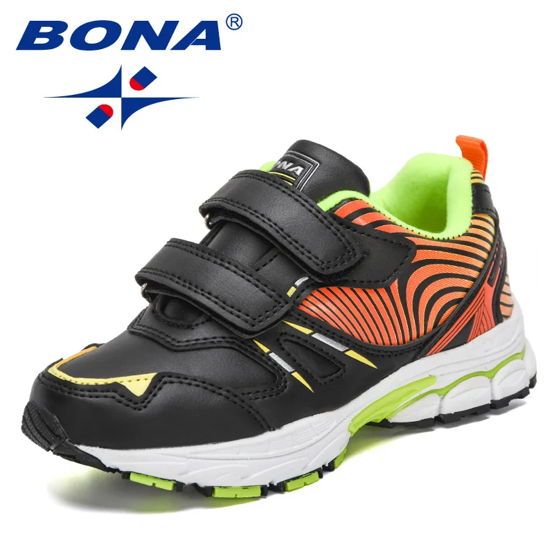 Top Trends: BONA 2021 New Designers Trendy Jogging Shoes Boys Girls Sports Shoes Students Running Shoes Kids Casual Sneakers Walking Shoes Shoppable Styles