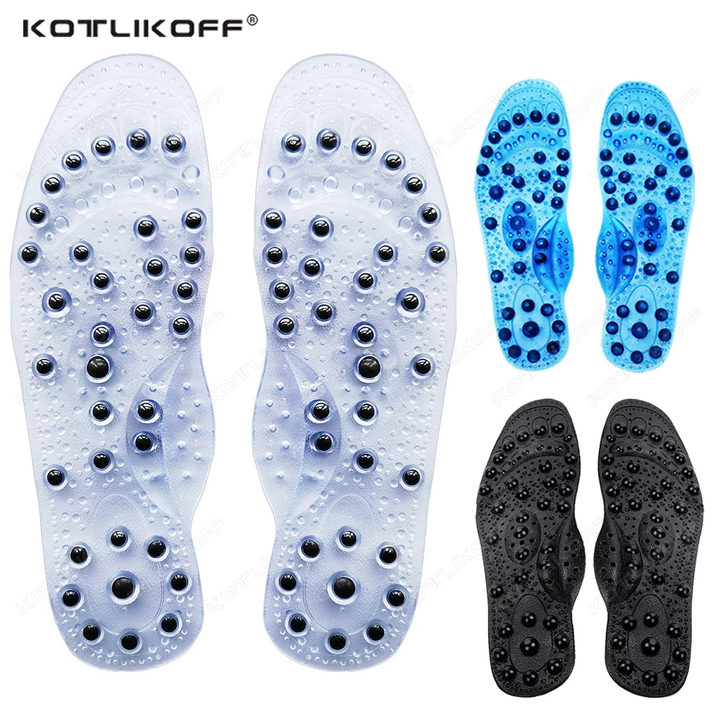 Top Trends: Magnetic Therapy Massage Insoles For Shoes Foot Acupressure Enhanced Magnetic Insole Point Therapy Feet Body Detox Insert Pads Shoppable Styles