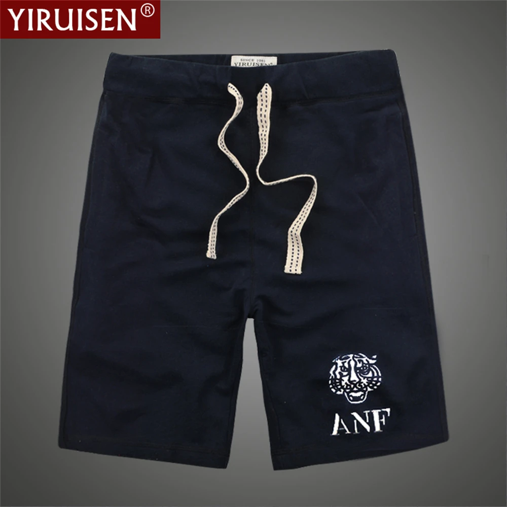 Top Trends: YiRuiSen 100% Cotton Casual Men's Shorts Vintage Running Breathable Regular Fit Board Short Summer Gym Tracksuit Pants For Male Shoppable Styles